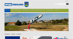 Desktop Screenshot of pribislavec.hr