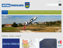 Tablet Screenshot of pribislavec.hr
